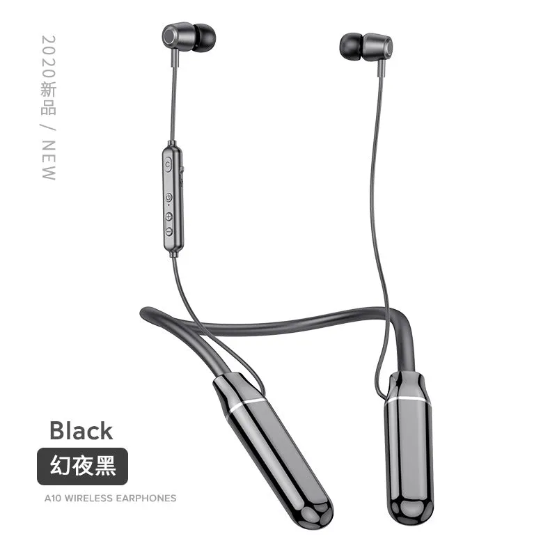 Neckband Bluetooth Headphones Stereo Earphones for Smart Phone