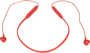Neckband Headphones Noise Canceling Sports Headphones for Running (Red)