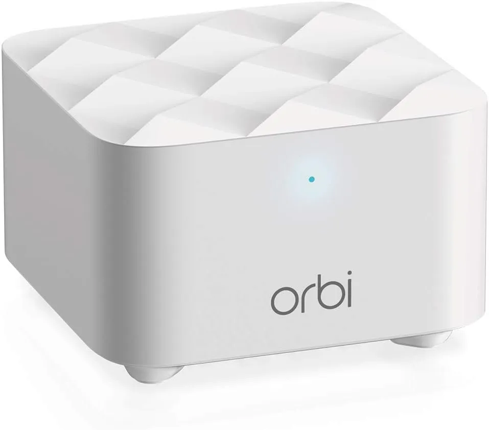 NETGEAR Orbi Mesh WiFi Add-on Satellite - Works with Your Orbi Router, add up to 1,500 sq. ft, speeds up to 1.2Gbps (RBS10) (RBS10-100NAS) (Renewed)