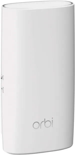 NETGEAR Orbi Wall-Plug Whole Home Mesh WiFi Satellite Extender - works with your Orbi router to add 1,500 sq. feet of coverage at speeds up to 2.2 Gbps, AC2200 (RBW30) (Renewed)