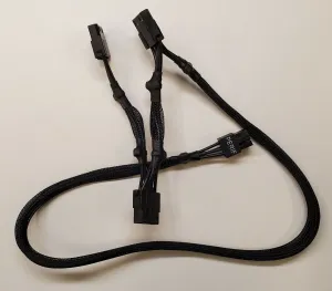 New EVGA SuperNOVA 6-pin 3x 4pin Molex Cable W001-00-000137