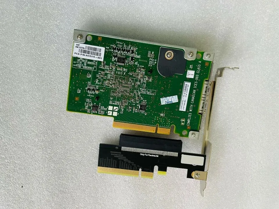 New HP 331FLR 366FLR FlexibleLOM 2Port GbE PCIe X8 Riser card 544FLR 561FLR