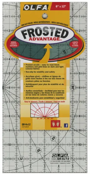 Olfa Ruler 6in x 12in