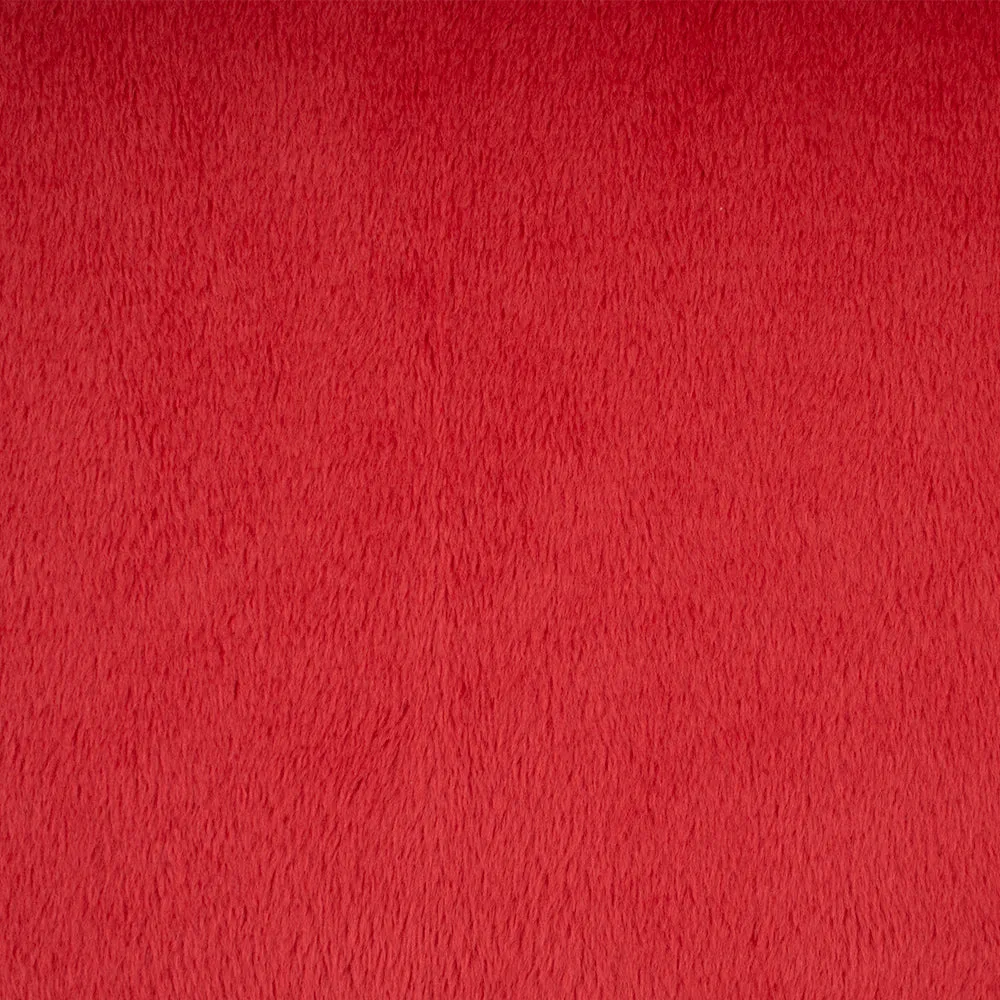 Plain Micro Chenille - Red