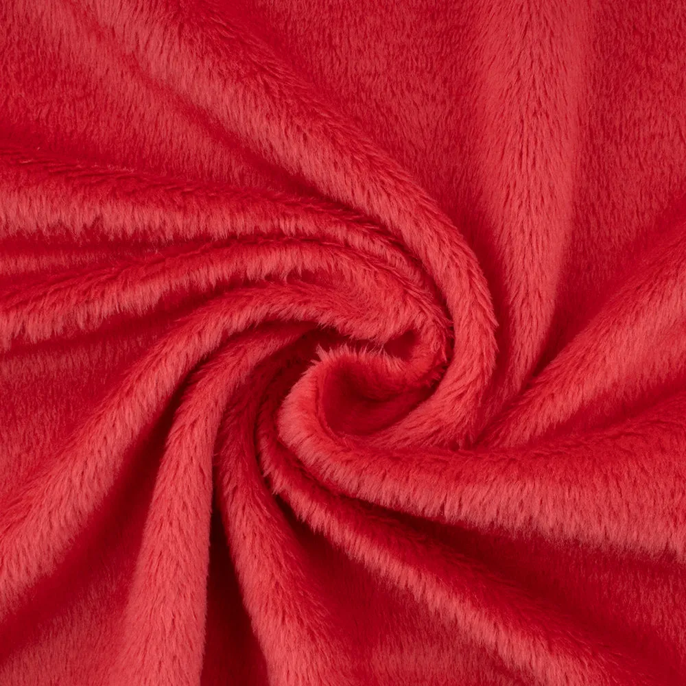 Plain Micro Chenille - Red