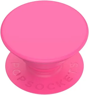 PopSockets: Phone Grip with Expanding Kickstand, Pop Socket for Phone - Neon Pink
