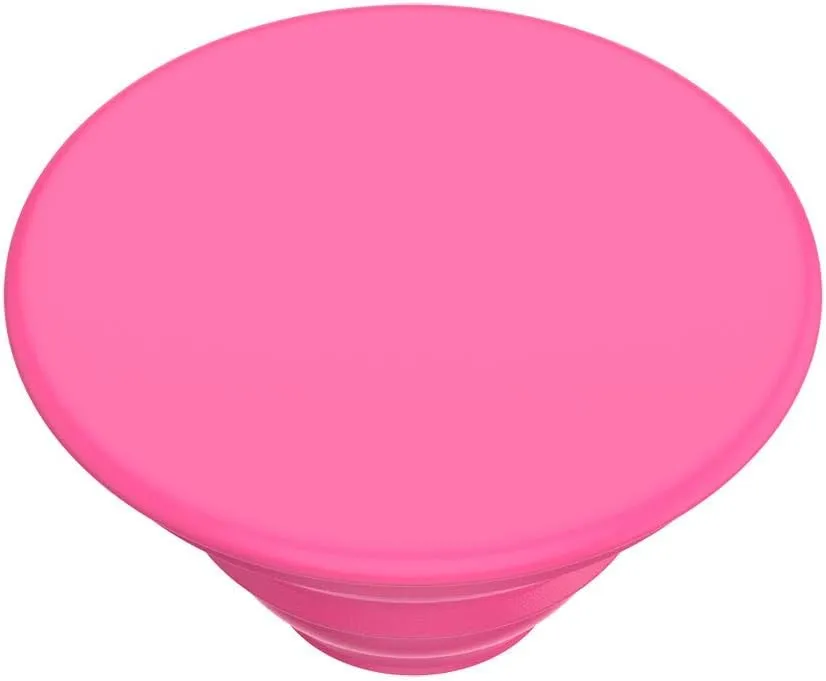 PopSockets: Phone Grip with Expanding Kickstand, Pop Socket for Phone - Neon Pink