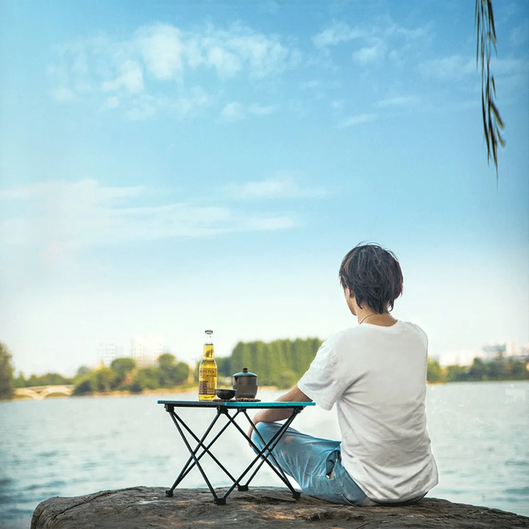 Portable Camping Table with storage