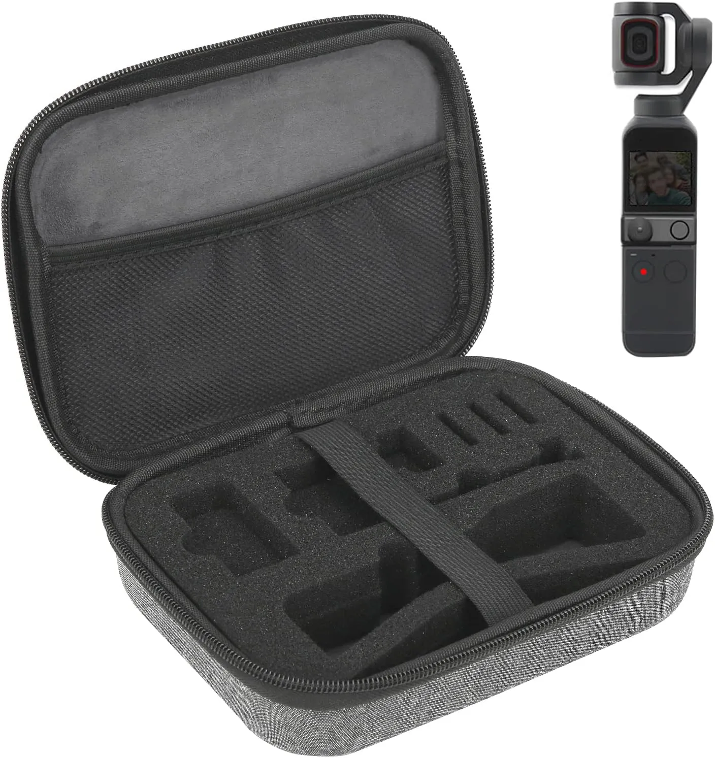 Portable Shockproof Storage Case Bag, Shockproof Hard Shell Carrying Case Bag Storage Pouch Travel Bag for OSMO POCKET 2 Camera Accessory Protective Handbag