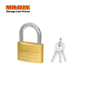 [PRE-ORDER] EMTOP Heavy Duty Brass Padlock EPDKB5021