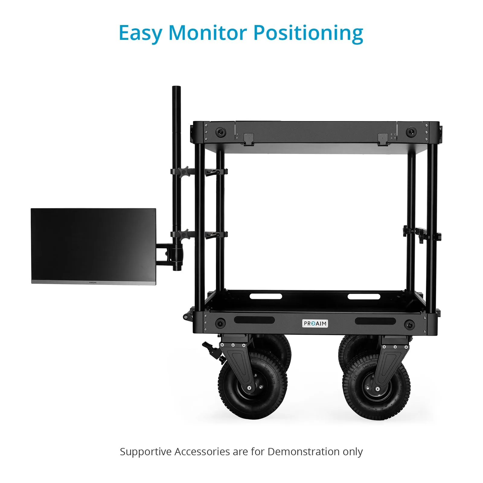 Proaim Monitor Articulated Arm for Camera Cart