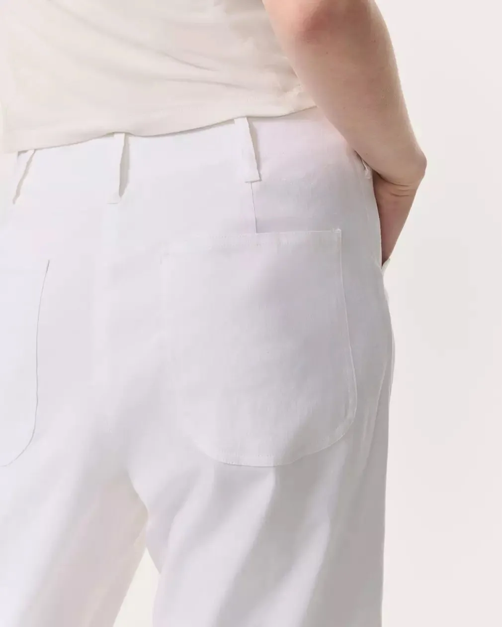Rag & Bone Banks Ankle-Length Linen Pants