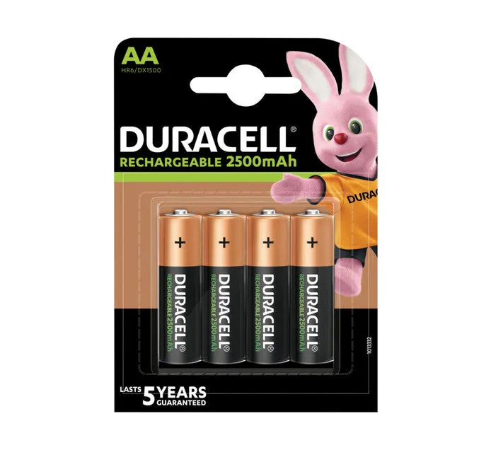 Rechargeable Batteries Duracell  4-Pack (Accessories)