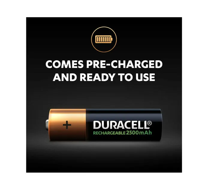 Rechargeable Batteries Duracell  4-Pack (Accessories)