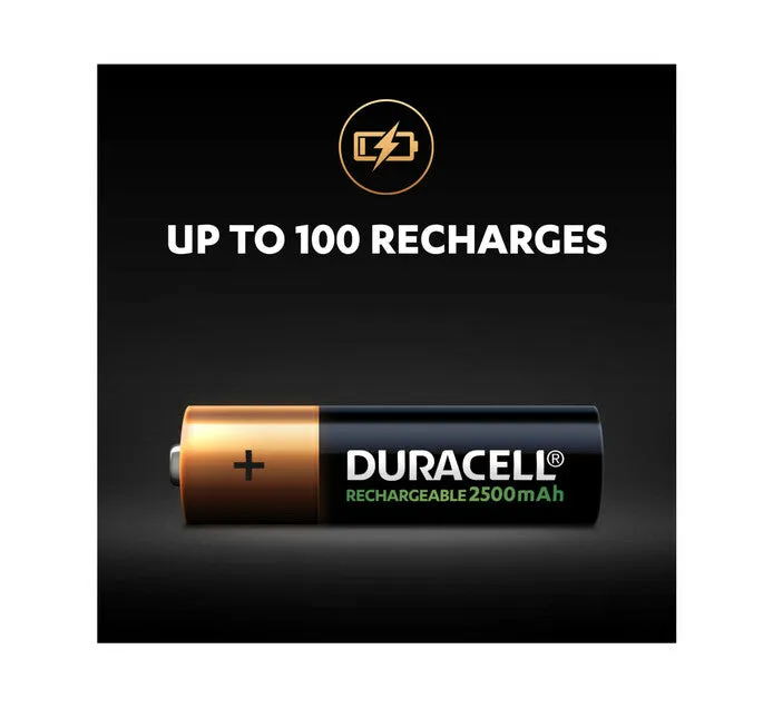 Rechargeable Batteries Duracell  4-Pack (Accessories)