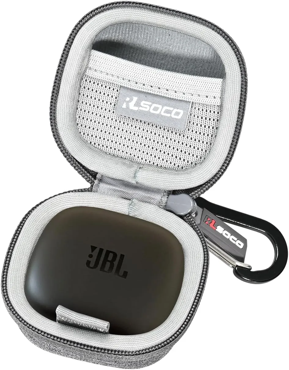 RLSOCO Hard Case for JBL Tune 225TWS/Tour PRO /Live PRO  True Wireless Earbud Headphones (Grey)