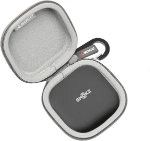 RLSOCO Hard Case for Shokz New OpenFit 2/OpenFit/OpenFit Air Open-Ear Headphones True Wireless Bluetooth Earphones (Grey)