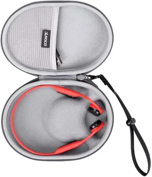 RLSOCO Hard Case for SHOKZ OpenRun Pro/OpenRun/New OpenRun Pro 2/OpenSwim Pro/OpenRun Mini/OpenMove/New OpenRun Pro 2 Mini/OpenRun Pro Mini Open-Ear Bluetooth Bone Conduction Sport Headphones