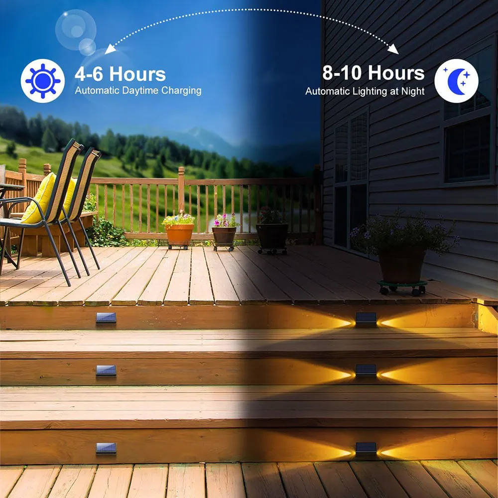 Solar Powered Outdoor Stair Light