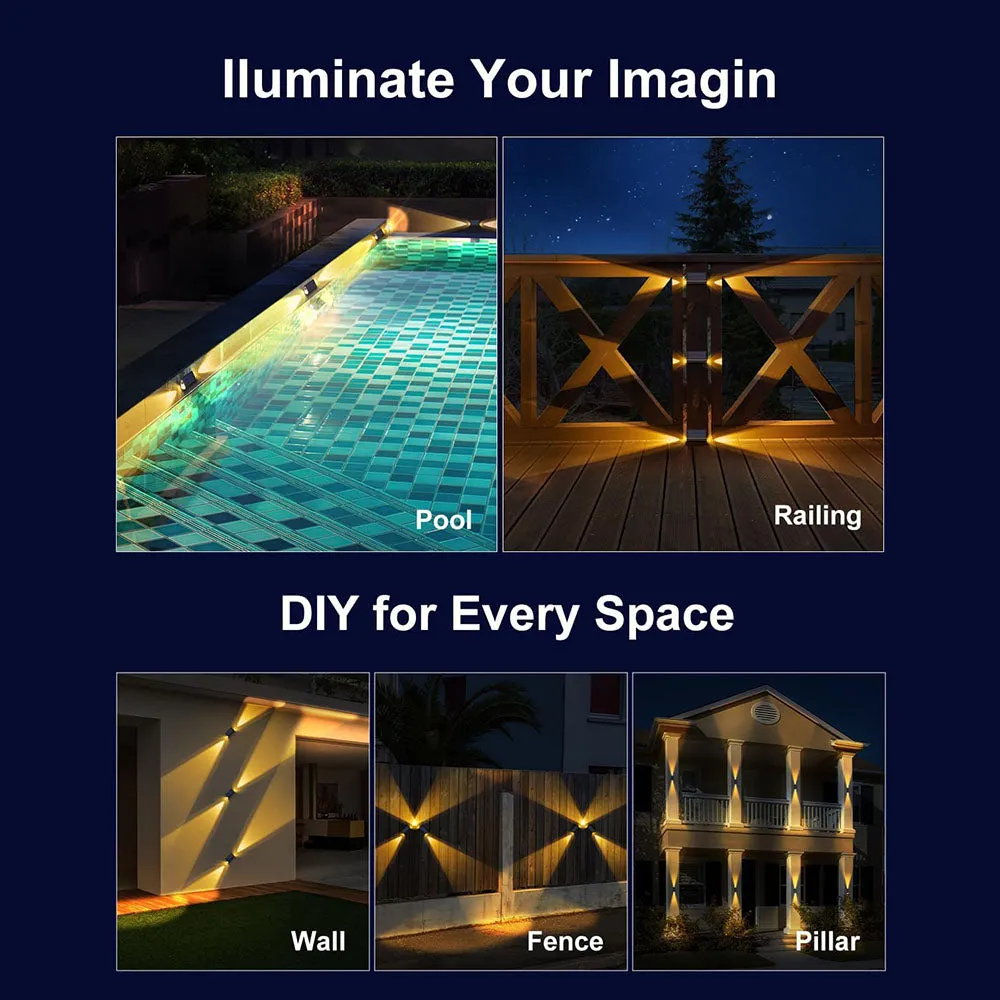 Solar Powered Outdoor Stair Light