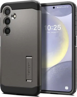 Spigen Tough Armor Designed for Galaxy S24 Plus Case (2024) [Kickstand] [Military-Grade Protection] - Gunmetal
