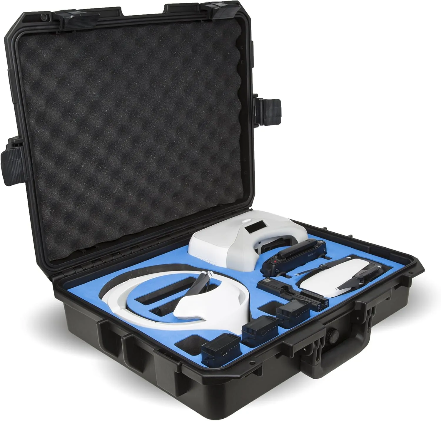SSE Water Proof Rugged Compact Storage Hard Case for DJI FPV VR Goggles and DJI Mavic Air   Fits Extra Accessories