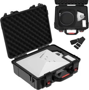 Starlink Mini Case, IP67 Waterproof Hard case Fits Star Link Mini Dish, Portable Shoulder Dual Carry Options with Precision Cut Foam For Starlink Accessories,Ideal for Travel and Camping