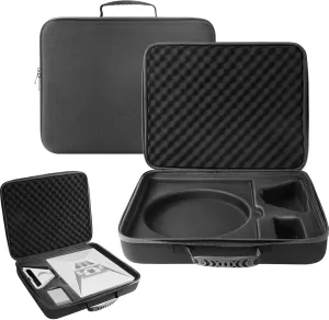 Starlink Mini Travel Bag, Perfectly Protection for Kickstand, Pipe Adapter, Cables, Power Supply- Hard Shell Portable Storage Case with Dual Layer Customizable Shock-Absorbing Foam Interior