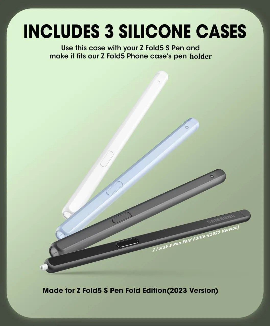 SUPCASE for Galaxy Z Fold 5 Case (Unicorn Beetle), [Belt Clip with S Pen Holder] [Built-in Screen Protector & Stand] Heavy Duty Shockproof Protective Rugged Phone Case for Samsung Fold 5, Guldan