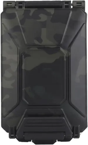 Tactical Modular Battery Storage Organizer, MOLLE Military Hunting Vest Carry 18650/AAA/CR123A/18350 Battery Box Holder Case