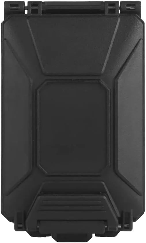 Tactical Modular Battery Storage Organizer, MOLLE Military Hunting Vest Carry 18650/AAA/CR123A/18350 Battery Box Holder Case