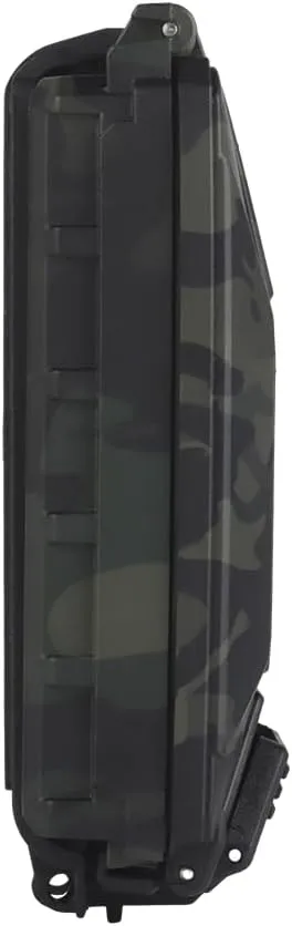 Tactical Modular Battery Storage Organizer, MOLLE Military Hunting Vest Carry 18650/AAA/CR123A/18350 Battery Box Holder Case