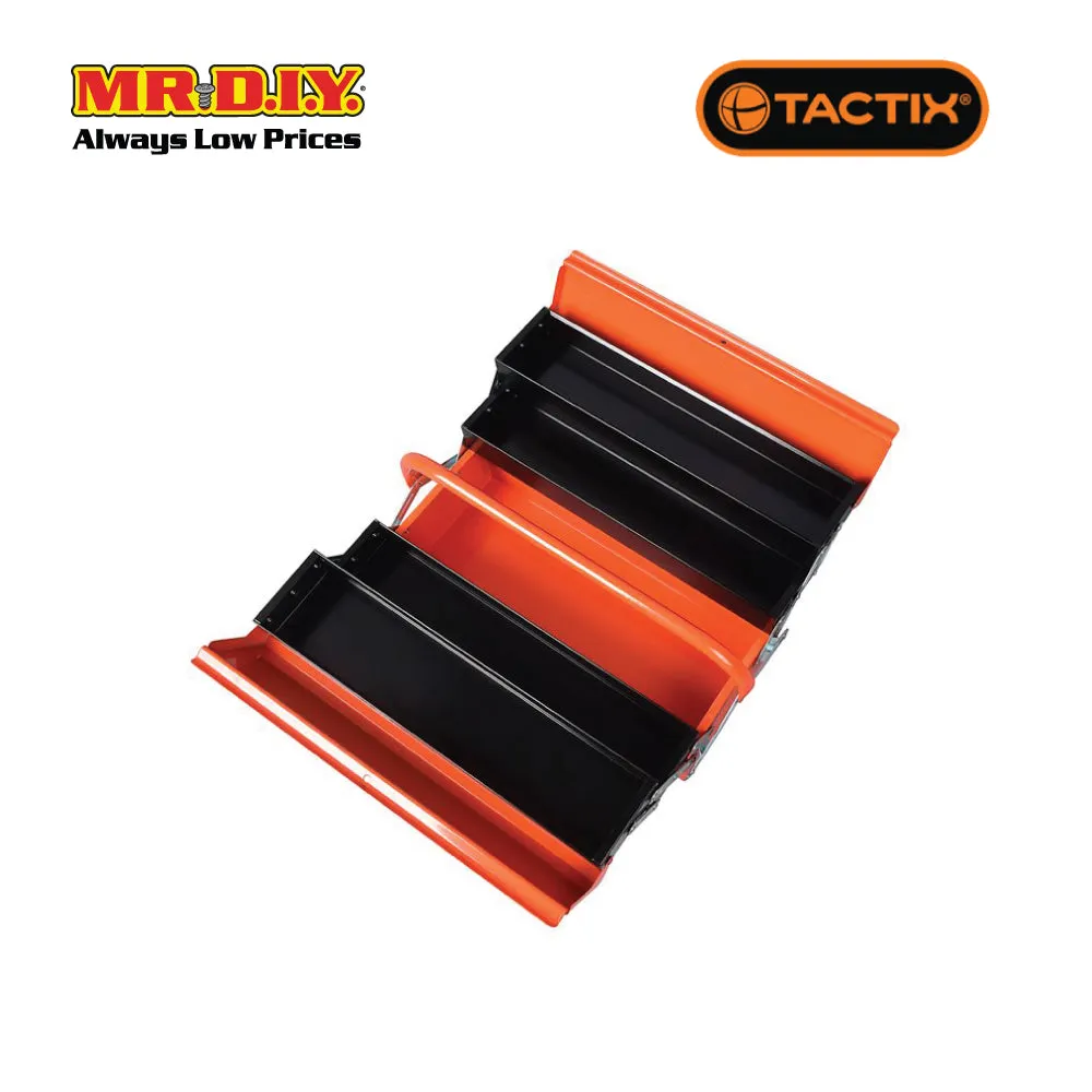 TACTIX 5-Drawer Metal Tool Box (45.7cm)