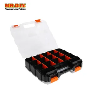TACTIX Double-Sided Organizer Storage Box 12.5" (32cm)