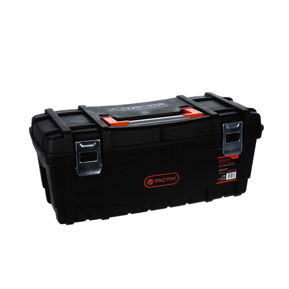TACTIX Rectangular Plastic Storage Tool Box (61cm)