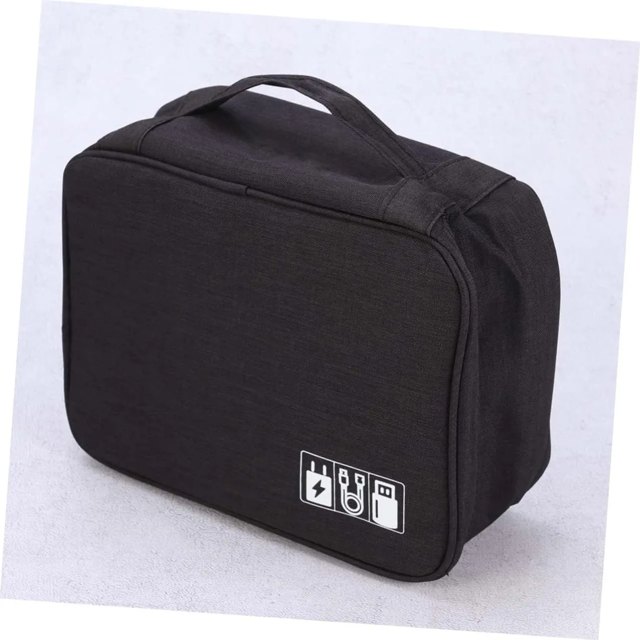 Tech Bag Organizer Travel Cable Carrying Case for Electronics Waterproof Cord Organizer for Small Electronics Travel Pouch for Digital Gadget Devices