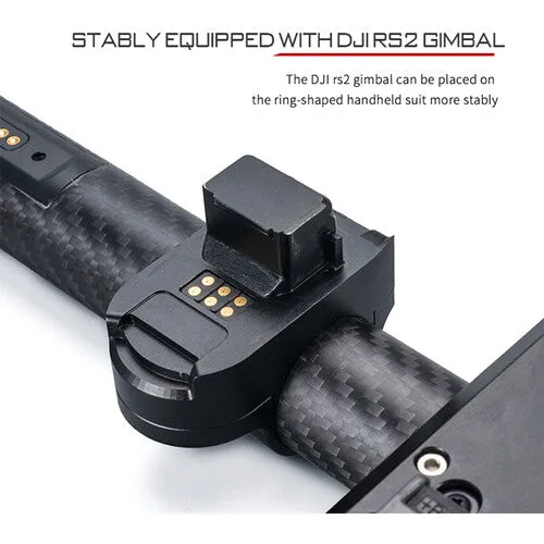 Tilta Advanced Ring Grip for DJI RS 4, RS 4 Pro, RS 3 Pro, and RS 2 Gimbals