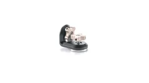 Tilta Right-Angle Rosette Adapter to 1/4"-20 with Locating Pins (Black)