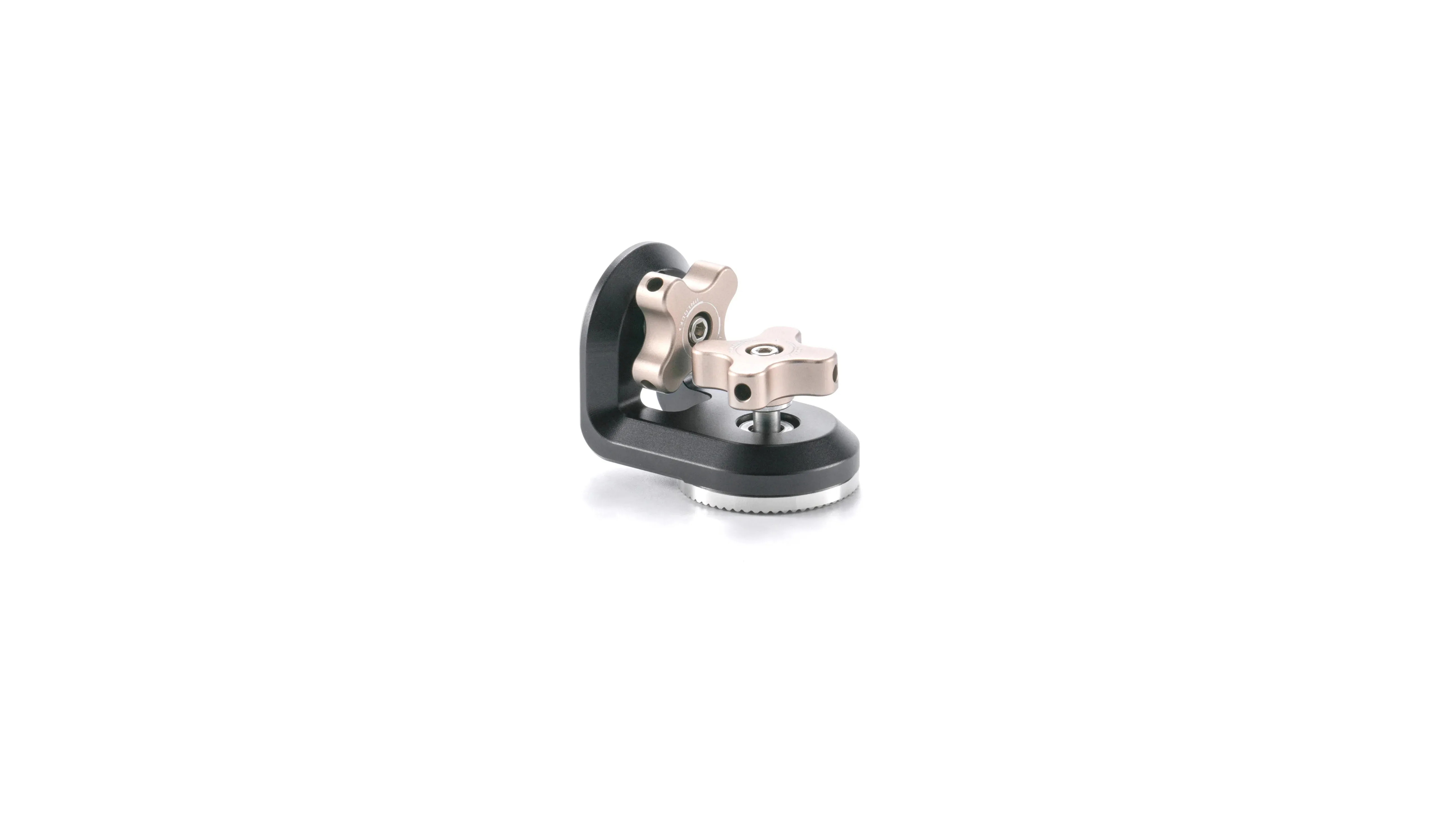 Tilta Right-Angle Rosette Adapter to 1/4"-20 with Locating Pins (Black)