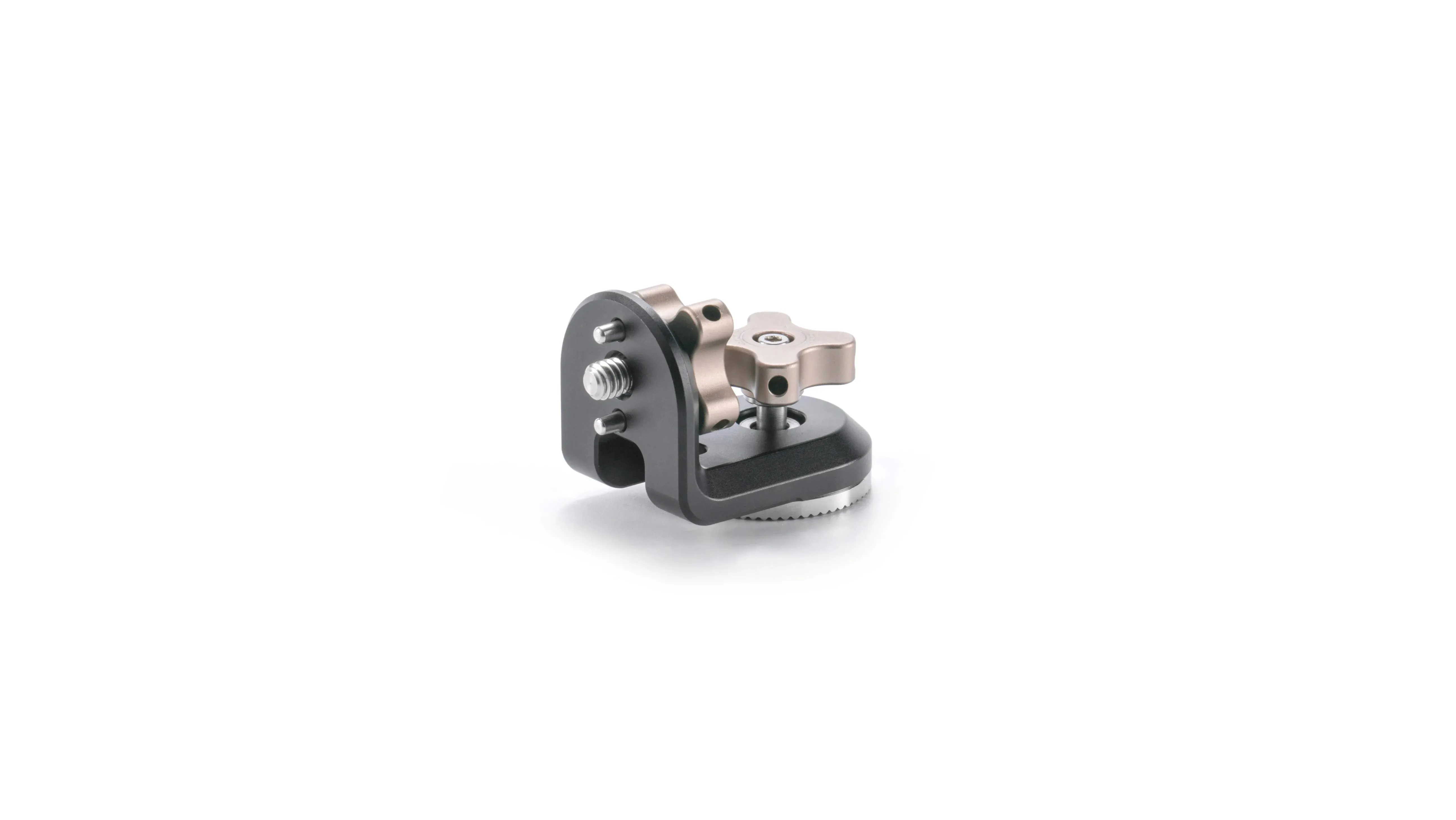 Tilta Right-Angle Rosette Adapter to 1/4"-20 with Locating Pins (Black)