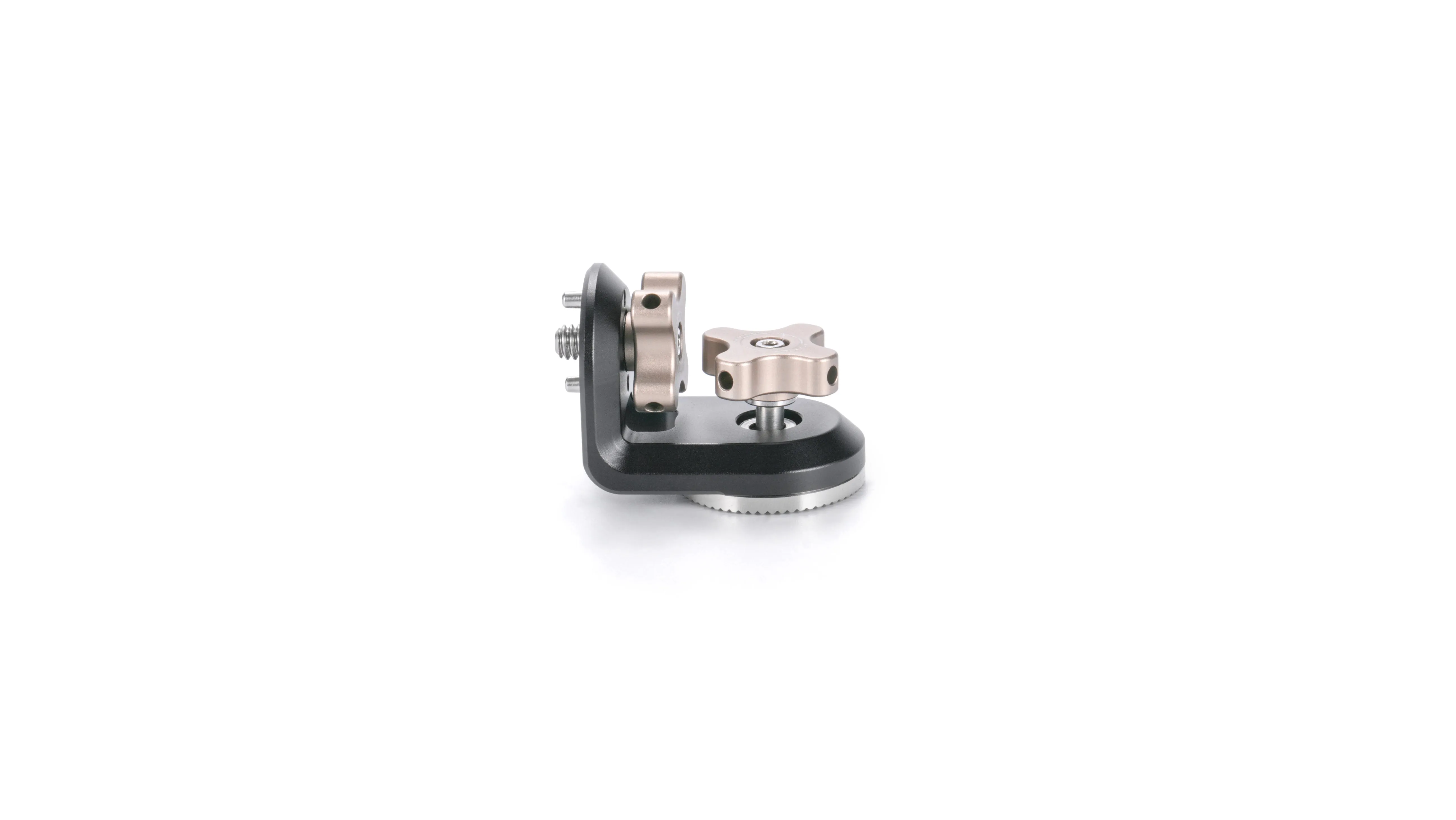 Tilta Right-Angle Rosette Adapter to 1/4"-20 with Locating Pins (Black)