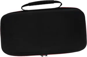 Totority Zipper Microphone Carrying Case Shockproof Dual Mic Pouch Capacity Travel Bag for Microphones Present for Music Lovers