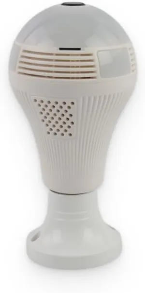 Touch of Smart Panoramic Security Bulb Camera