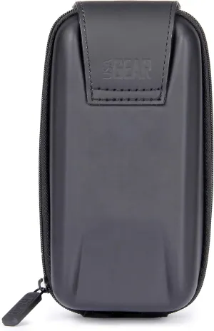 USA GEAR MP3 Player Case - Hard Case for MP3 Players with Water Resistant Exterior, Belt Loop, and Carabiner Clip - Compatible with Bluetooth MP3 Players and MP4 Players (Black)