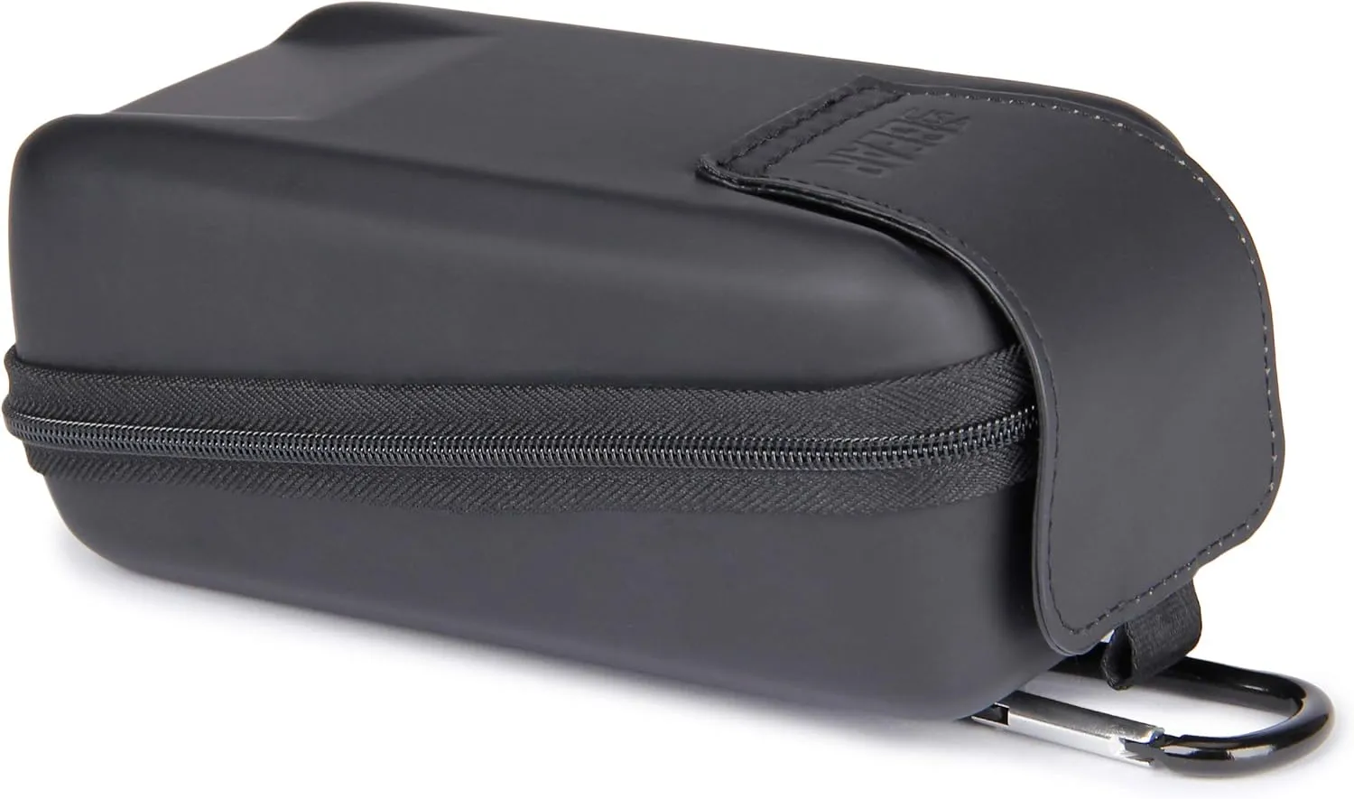 USA GEAR Portable Radio Case - AM FM Radio Case with Water Resistant Exterior, Belt Loop, and Carabiner Clip Compatible with C. Crane, Vondior, PowerBear, Retekess, and More Pocket Radios (Black)