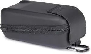 USA GEAR Portable Radio Case - AM FM Radio Case with Water Resistant Exterior, Belt Loop, and Carabiner Clip Compatible with C. Crane, Vondior, PowerBear, Retekess, and More Pocket Radios (Black)