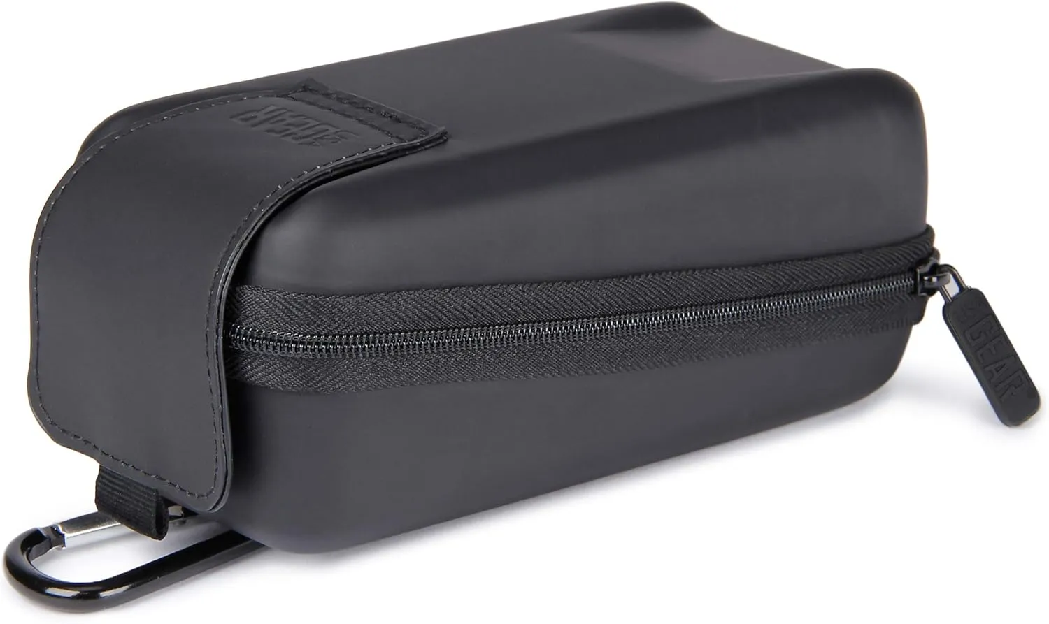 USA GEAR Voice Recorder Case - Audio Recorder Hard Case with Hard Shell Exterior, Belt Loop, and Carabiner Clip - Compatible with Airworth, EVISTR, Aomago, and More Digital Voice Recorders (Black)