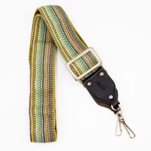 Vintage 1970's Multi-Colored Adjustable Camera Shoulder Neck Strap - USED