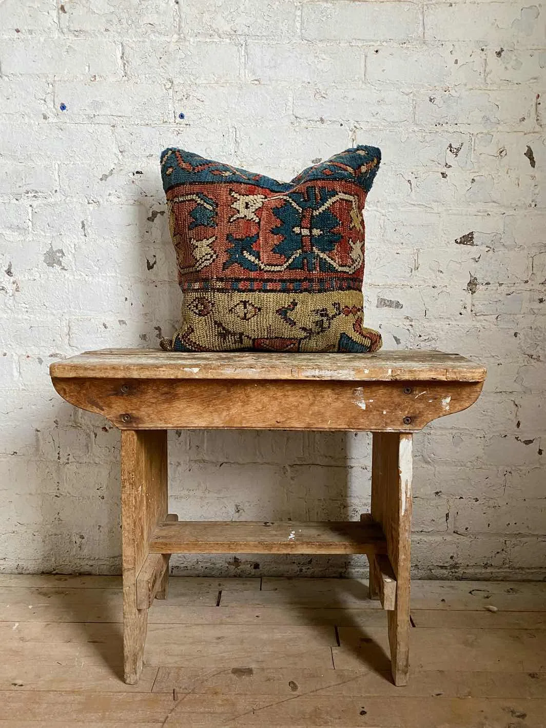 Vintage Rug Pillow No. 52