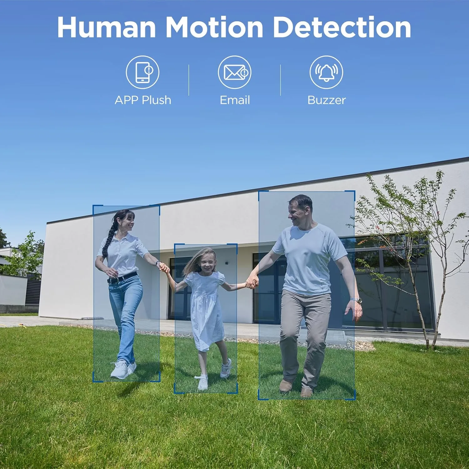 Wireless Security Camera System, 10CH 5MP NVR with 8 3MP Cameras, 3TB HDD, Night Vision, Motion Detection, Indoor/Outdoor Video Surveillance, Free App (3MP-3TB Hard Drive-8 Cam)
